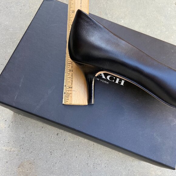 COACH Lauri Kitten Heel Pumps - Picture 6 of 7